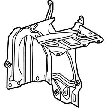 Lexus G920T-50010 Shield Sub-Assembly, Hv