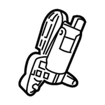 BMW 52-10-7-314-212 Actuator For Upper Backrest Adjustment
