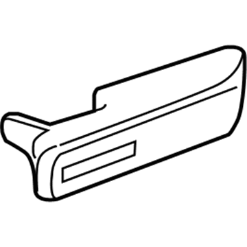 Ford 1L2Z-7824100-AAB Armrest Pad
