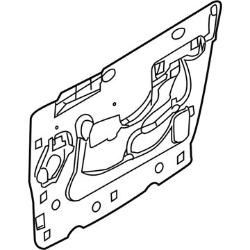 Ford 4L2Z-78237A05-A Water Shield