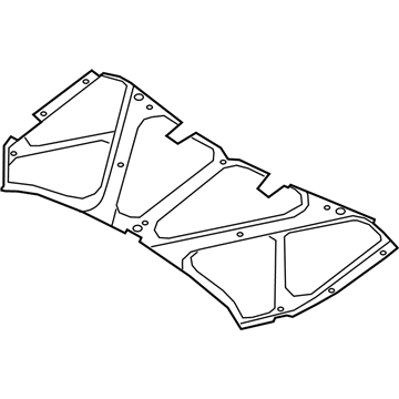 Nissan 65840-5RB0A Insulator-Hood