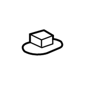 Toyota 76924-12030 Mud Shield Retainer