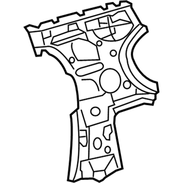 Toyota 61343-74020 Upper Panel