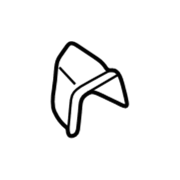 BMW 64-11-8-362-333 Left Floor Heater Duct