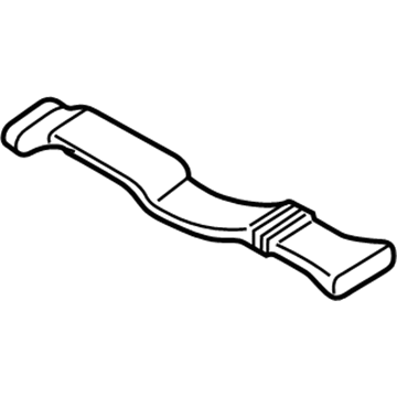 BMW 64-22-8-234-527 Rear Heater Duct