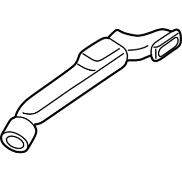 BMW 64-22-8-159-751 Cold Air Duct, Left