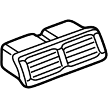 BMW 64-22-8-364-021 Fresh Air Grille Center