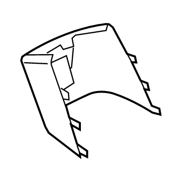 BMW 51-16-9-292-461 Cover Centre Console, Front