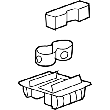 GM 25912888 Bezel Asm-Front Floor Front Console Accessory Trim *Quilted Mapl