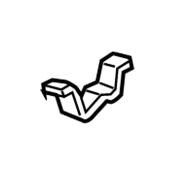 Lexus 77216-30040 Support, Fuel Tank Filler Pipe, NO.1