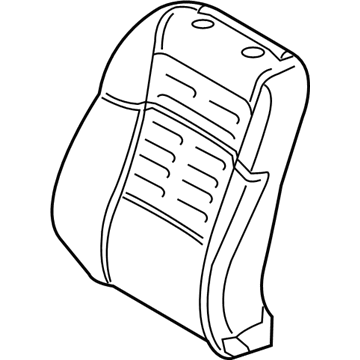 Lexus 71551-30B80 Pad, Front Seat Back, R