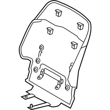 Lexus 71705-30880-B2 Board Sub-Assembly, Front Seat