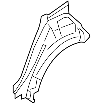 BMW 41-21-7-294-971 Wheel Arch Outer Rear Left