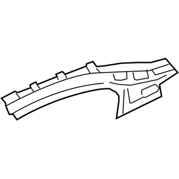 BMW 41-21-7-294-957 C-Pillar, Inner Top Left