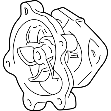 GM 24571389 Engine Coolant Pump