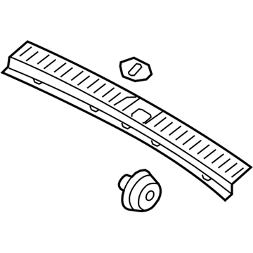 Kia 85770C6000BGG Trim Assembly-Rear Transverse