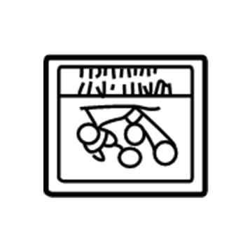 Toyota 35519-20030 Info Label