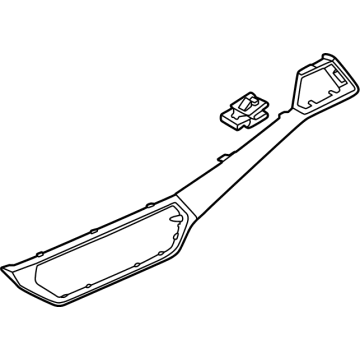 BMW 51-16-5-A0E-FD5 I-PANEL TRIM, ALU MESH EFFEC