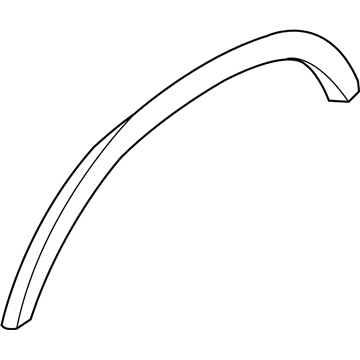 BMW 51-77-8-052-077 Cover, Wheel Arch, Rear Left