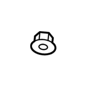 Mopar 6506276AA Nut-HEXAGON FLANGE Lock
