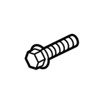 Mopar 6104240AA Bolt-HEXAGON FLANGE Head
