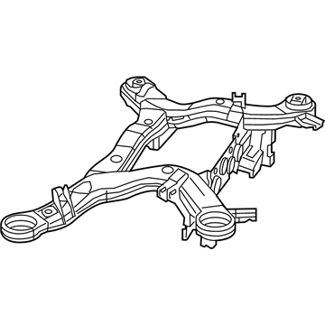 Mopar 52124640AL Cradle-Rear Suspension