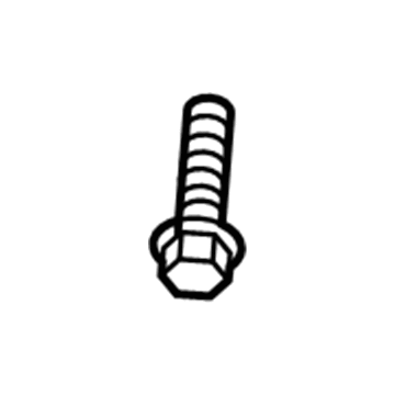 Mopar 6105064AA Bolt-HEXAGON FLANGE Head