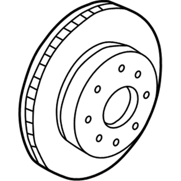 Honda 45251-TA0-A02 Disk, Front Brake