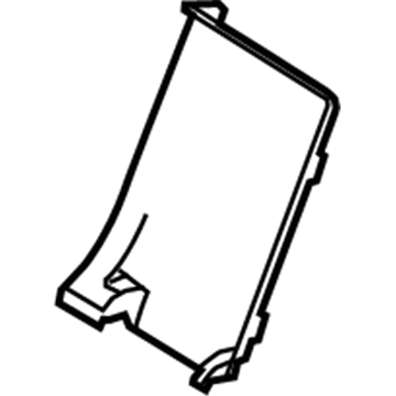 BMW 52-20-9-134-511 Trim, Armrest, Rear Middle