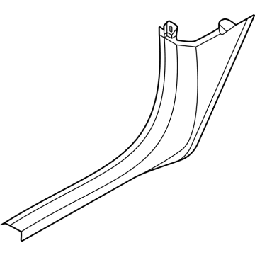 BMW 51-43-6-926-685 SIDE TRIM PANEL, FRONT LOWER