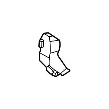 Hyundai 97282-GI000 DUCT-SHOWER, RH