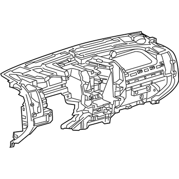 GM 84443630 Instrument Panel