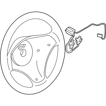 BMW 32-30-6-795-571 Steering Wheel Leather