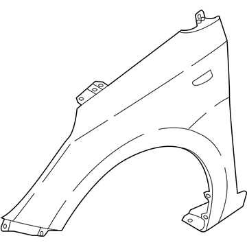 Hyundai 66311-J0000 Panel-Fender, LH