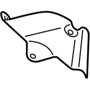 BMW 31-10-6-869-534 Heat Protection Plate Right
