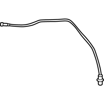 BMW 54-10-9-492-727 WATER OUTLET HOSE REAR