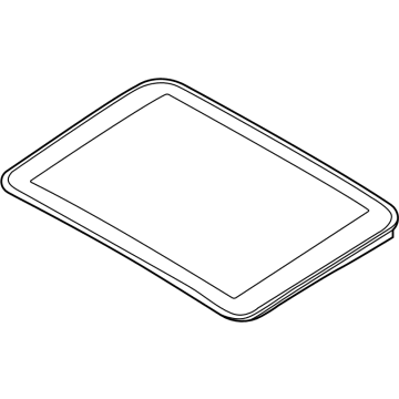 BMW 54-10-8-737-865 GLASS COVER