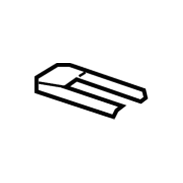 Infiniti 87508-4HA0A Cover-Seat Slide