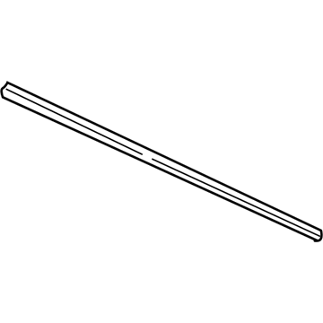 Honda 73251-S5A-003 Molding, RR. Windshield (Upper)