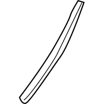 Honda 73252-S5A-003 Molding, R. RR. Windshield Side