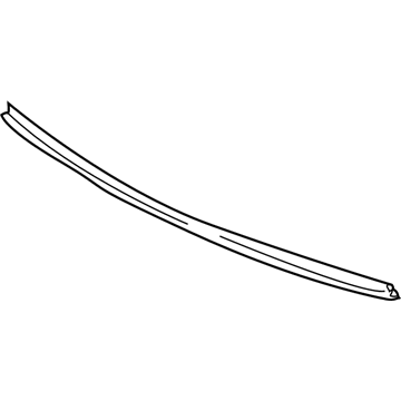 Honda 73253-S5A-003 Molding, RR. Windshield (Lower)