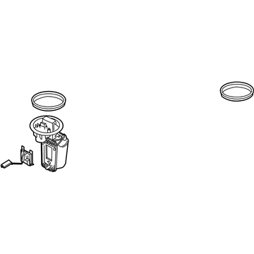 BMW 16-14-6-766-176 Fuel Pump With Fuel Level Sensor