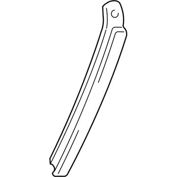 Honda 72460-S2A-013 Molding Assy., L. FR. Pillar