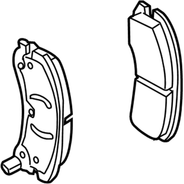 GM 19421341 PAD KIT, FRT DISC BRK