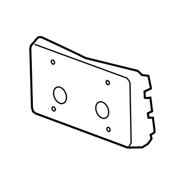 GM 84931994 License Bracket