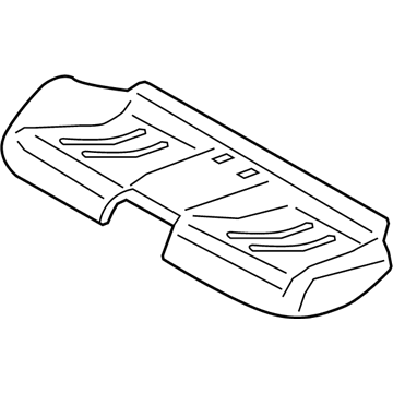 BMW 52-20-7-289-437 LEATHER COVER, REAR SEAT
