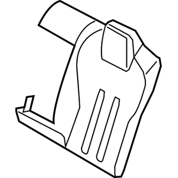 BMW 52-20-7-289-508 Cover, Backrest, A/C Leather, Left