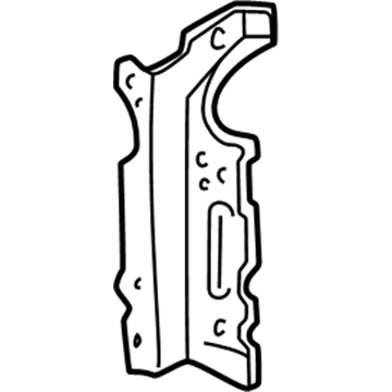 Honda 60435-S5A-X00ZZ Stay, Right Front Bulkhead Side
