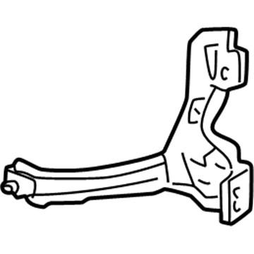 Honda 60461-S5A-A00ZZ Bulkhead, Left Front Side