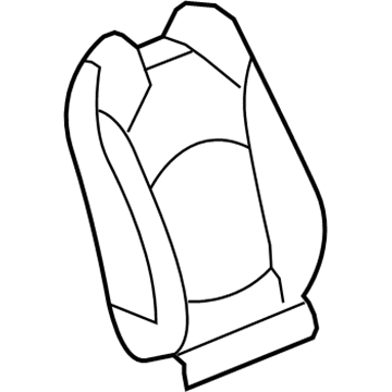 GM 22913804 Seat Back Cover